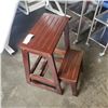 Image 2 : WOOD FOLDING STEP STOOL