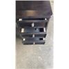 Image 2 : ASHLEY FURNITURE DESK, ALMOST BLACK FINISH WITH HUTCH