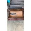 Image 2 : ASHLEY FURNITURE KING SIZE BED FRAME WITH STORAGE FOOTBOARD DARK BROWN