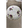 Image 2 : RADFORDS ENGLAND BONE CHINA TEAPOT, TEACUPS, SAUCERS, CREAM, PLATTER AND PLATE