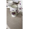 Image 8 : RADFORDS ENGLAND BONE CHINA TEAPOT, TEACUPS, SAUCERS, CREAM, PLATTER AND PLATE