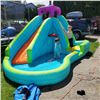 Image 2 : INFLATABLE SLAM AND CURVE BOUNCY HOUSE TESTED AND WORKING  RETAIL $739
