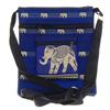 Image 1 : Thai Silk Hand Crafted Elephant Shoulder Bag (ACT-223)