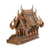 Image 3 : Hand Made Teak Spirit House Thai Style (CLB-032)