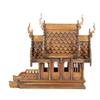 Image 4 : Hand Made Teak Spirit House Thai Style (CLB-032)