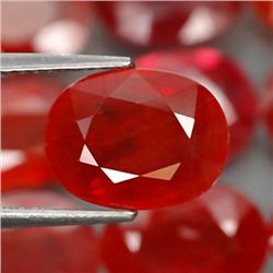 4.25ct. Oval Salmon Orange RARE Padparadscha Sapphire RETAIL $1950 (GEM-3204R)