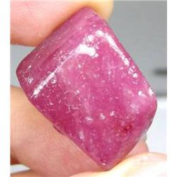 42.83ct.  Natural Pink Red Ruby Rough Madascar  (GEM-3896)