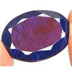 52ct. Rare Huge Stunning Royal Blue Natural Sapphire RETAIL $3250 (GEM-3926)