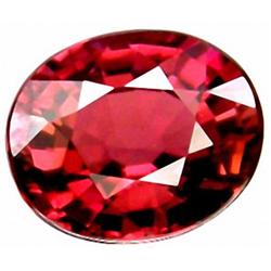1.17ct. Shinning AAA Top Hot Pink Tourmaline 7X6mm  Flawless RETAIL $900 (GEM-3938)