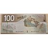 Image 2 : 2005 Bank of Canada One Hundred Dollar Bill UNC BKL2513677
