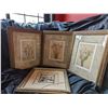 Image 1 : Four Framed Flower Paintings