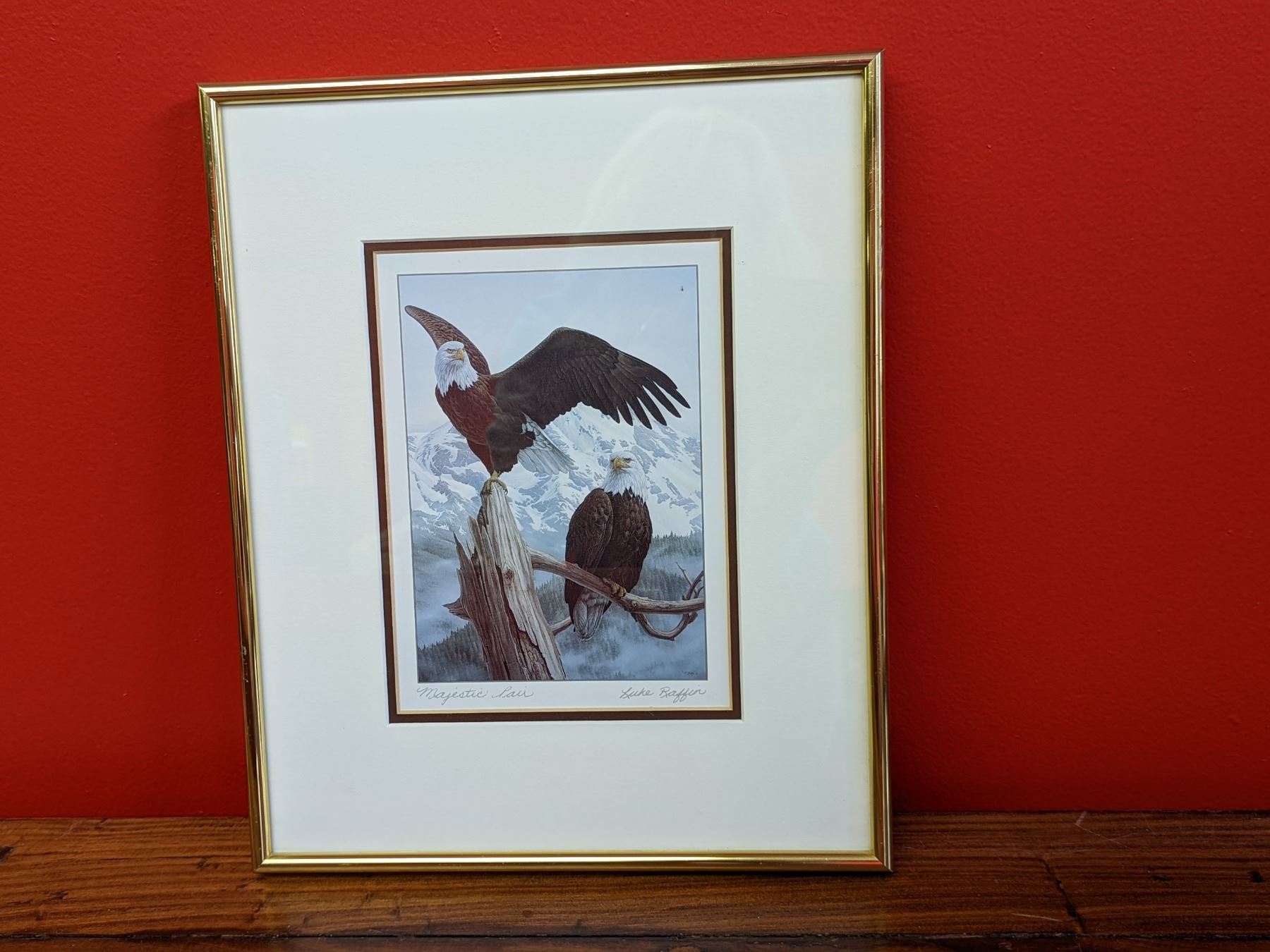 Luke Raffin Eagle Painting