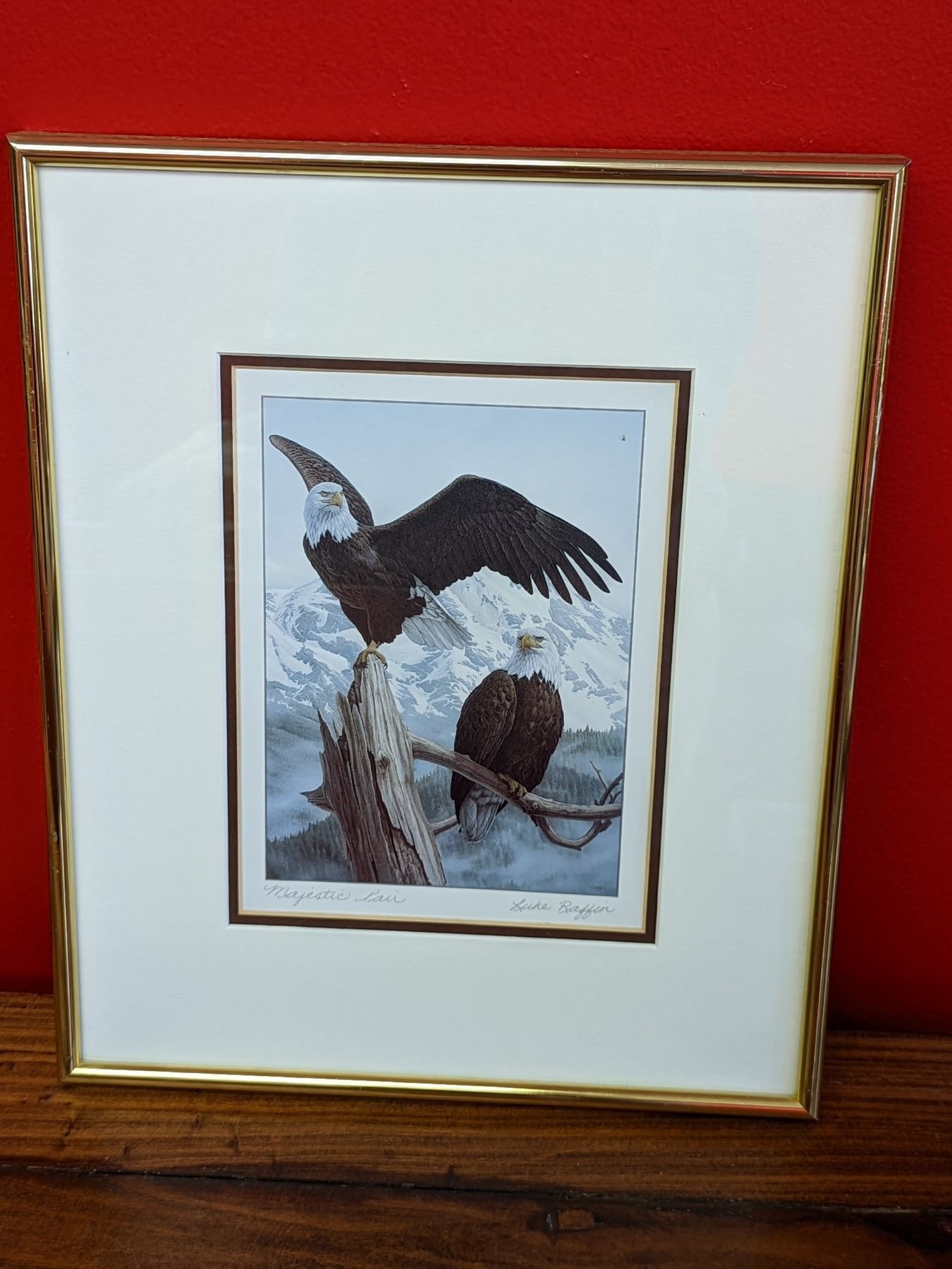 Luke Raffin Eagle Painting