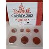 Image 1 : Uncirculated 2012 Canadian Coin Set