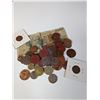 Image 2 : Mixed World Coins with Mexican Bill