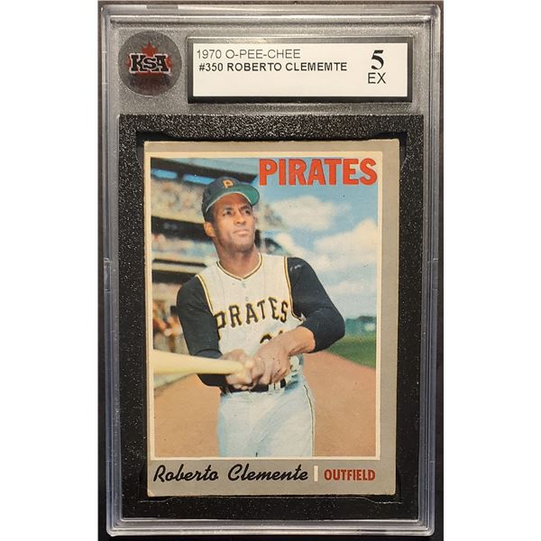 1970 O-Pee-Chee #350 Roberto Clemente (KSA 5)