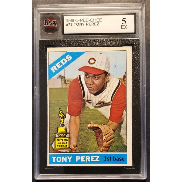 1966 O-Pee-Chee #72 Tony Perez (KSA 5)