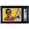 Image 2 : 1963-64 Topps #45 Jacques Plante (SGC 5)