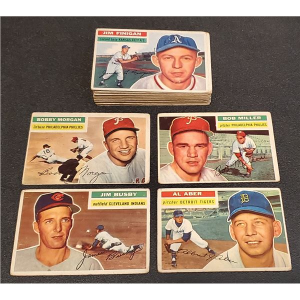 1956 Topps Baseball - Lot of 28 cards - PR to GD/VG