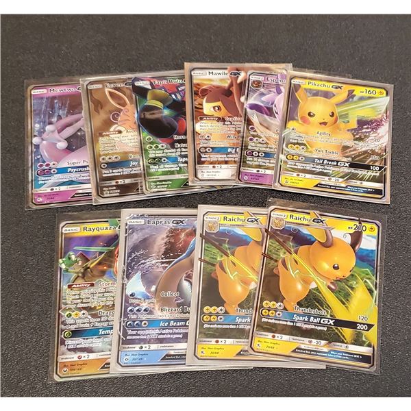 Pokemon - GX Lot - 10 cards - NMT-MT!