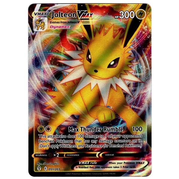 Pokemon - Jolteon VMAX (Evolving Skies) NMT-MT