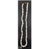 Image 1 : #67-FRESH WATER PEARL NECKLACE 17"/7-8MM