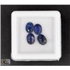 Image 1 : #14-NATURAL HEATED BLUE SAPPHIRE GEMSTONE 4.25CT