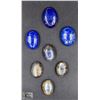 Image 1 : #48-NATURAL LAPIS LAZULI & FIRE LABORDORITE 116.70