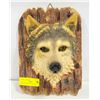 WOLF HEAD WALL HANGING