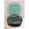 Image 1 : BOX OF 6 BLUE DESSERT PLATES
