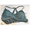 Image 2 : NEW SZ L GREEN SHEKINI LACE STYLE BIKINI TOP,