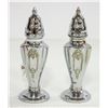 Image 1 : PAIR OF SILVER TONE S+P SHAKERS