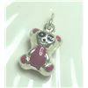 BZ322-57 SILVER CUTE BEAR PENDANT