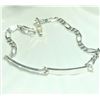 Image 1 : BZ322-83 SILVER 7.5" BRACELET