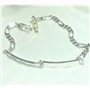 BZ322-83 SILVER 7.5" BRACELET