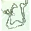 Image 1 : BZ322-60 SILVER 24" NECKLACE