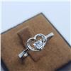 Image 2 : BZ322-58 SILVER CUBIC ZIRCONIA RING