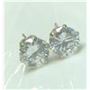 Image 2 : BZ322-92 10K YELLOW GOLD CUBIC ZIRCONIA EARRINGS
