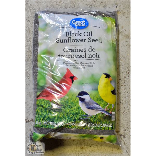 13KG BAG OF BLACK OIL SUNFLOWER SEED