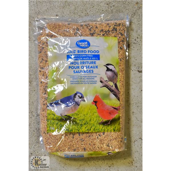 9KF BAG OF WILD BIRD FOOD