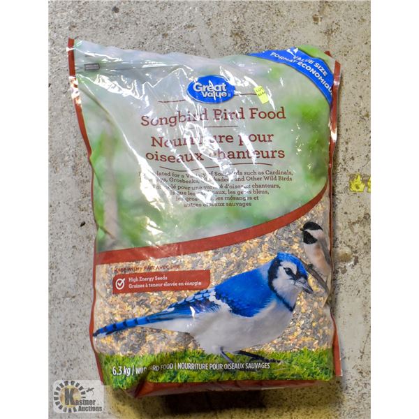 6.3KG BAG OF SONGBIRD FOOD