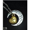Image 1 : "I LOVE YOU TO THE MOON AND BACK" MOM SILVER +
