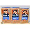 3 BAGS OF QUAKER ONE MINUTE OATS 900G BAGS