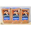 3 BAGS OF QUAKER ONE MINUTE OATS 900G BAGS