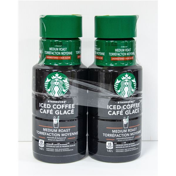 2 PACK STARBUCKS ICED COFFEE MEDIUM ROAST