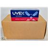 BOX LOT OF 10 UVEX 50601X SAFETY GLASSES