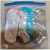 Image 1 : 9 PACK LADIES ANKLE SOCKS*COLOUR & STYLE MAY VARY*