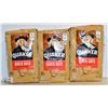 3 BAGS OF QUAKER QUICK OATS 1 KG BAGS