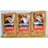 3 BAGS OF QUAKER QUICK OATS 1 KG BAGS