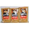 Image 1 : 3 BAGS OF QUAKER QUICK OATS 1 KG BAGS